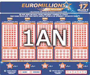 1 An de Pronostics EuroMillions